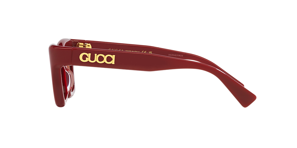 Gucci GG1773S XS (50 - 21) with Brown lenses and Red frame