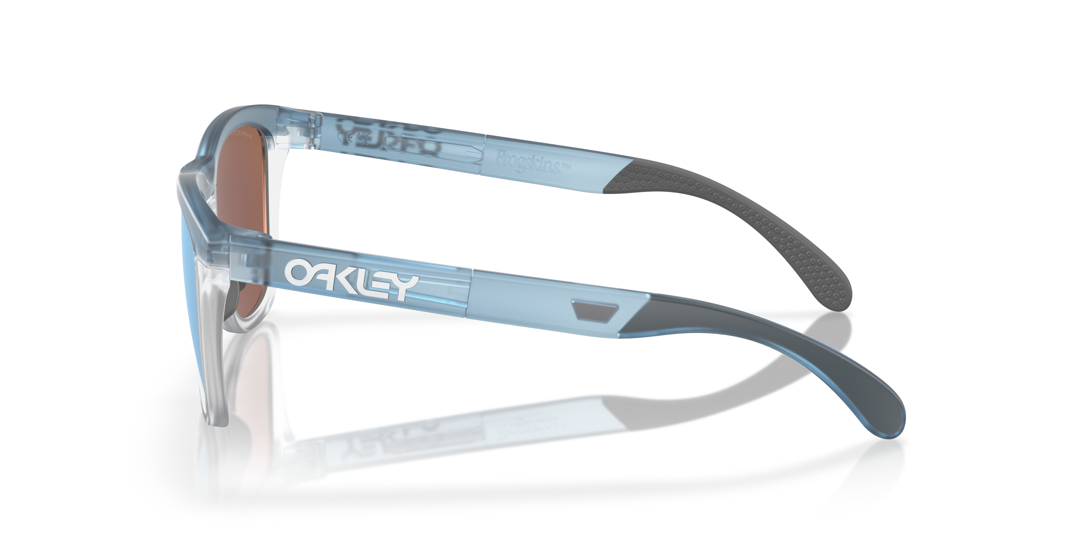 Oakley Frogskins™ Range L (55 - 17) with Blue lenses and Grey