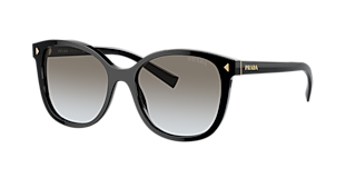Prada PR A20S M (61 - 17) with Grey lenses and Black frame