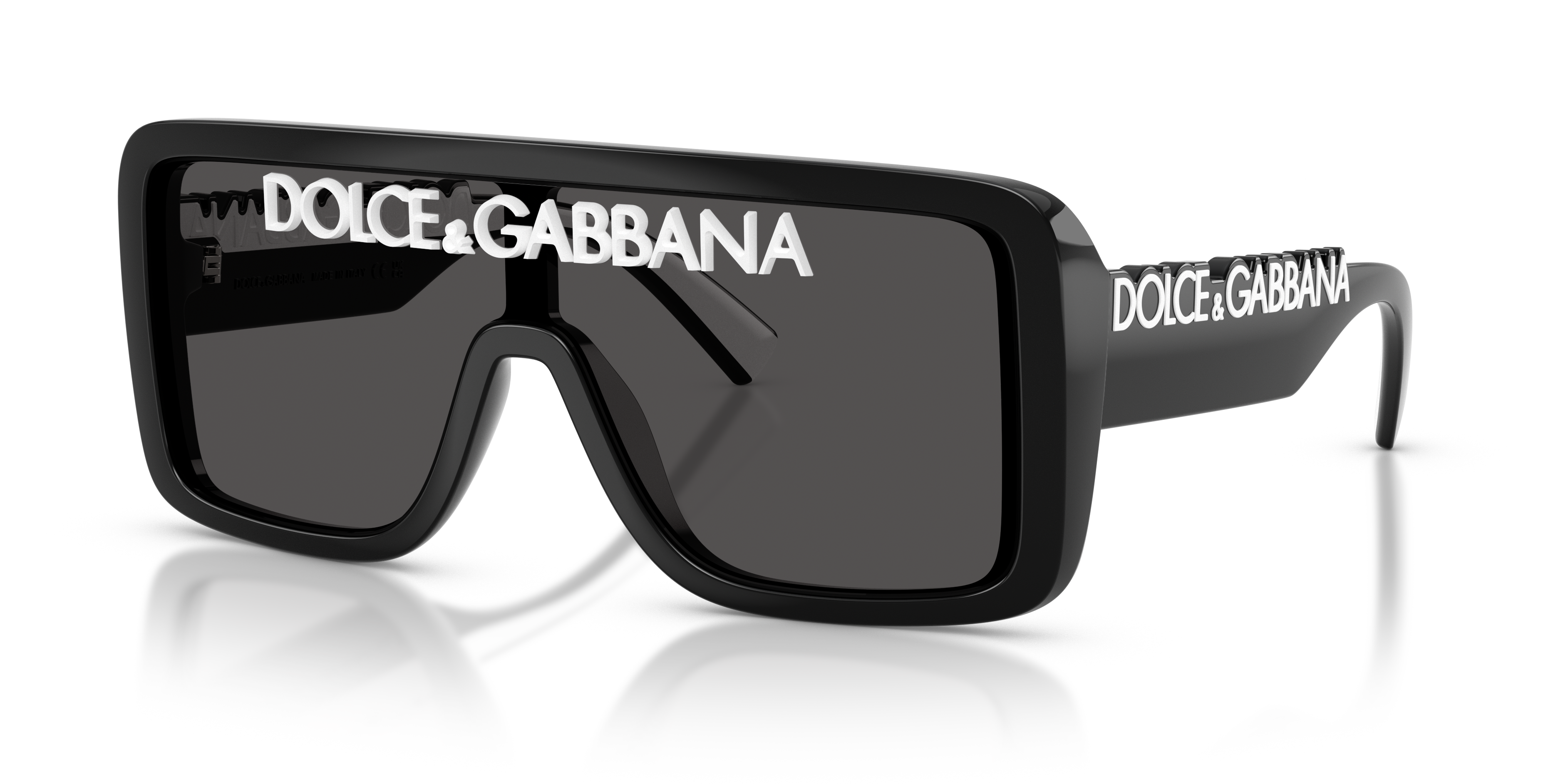 Dolce&Gabbana DG6204 L (0 - 134) with Grey lenses and Black frame