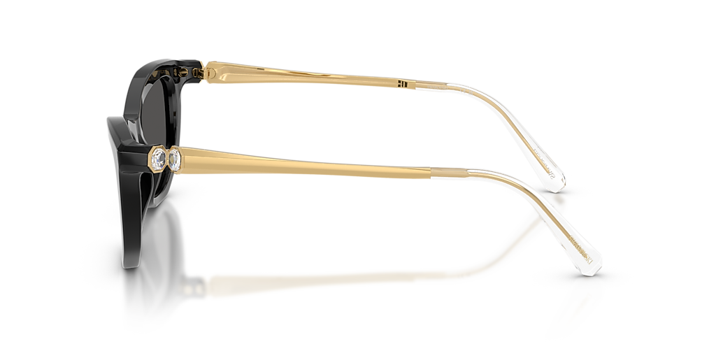 Swarovski SK6057 L (56 - 16) with Grey lenses and Black frame