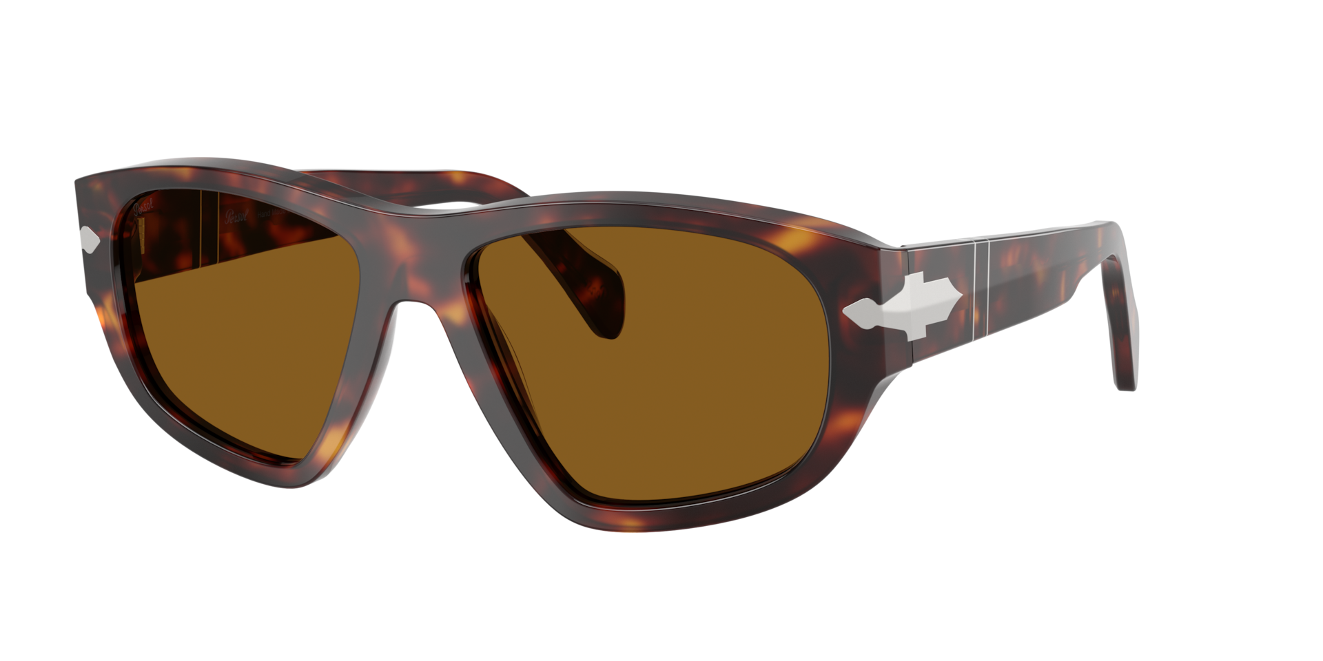 Persol Unisex Sunglass PO0050S -  Frame color: Havana, Lens color: Brown