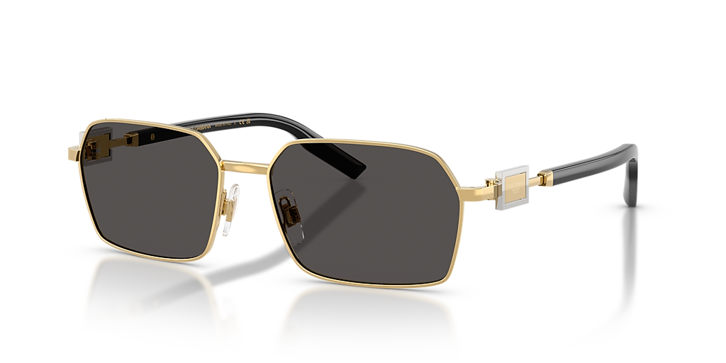 Dolce&Gabbana DG2316 L (56 - 16) with Grey lenses and Gold frame