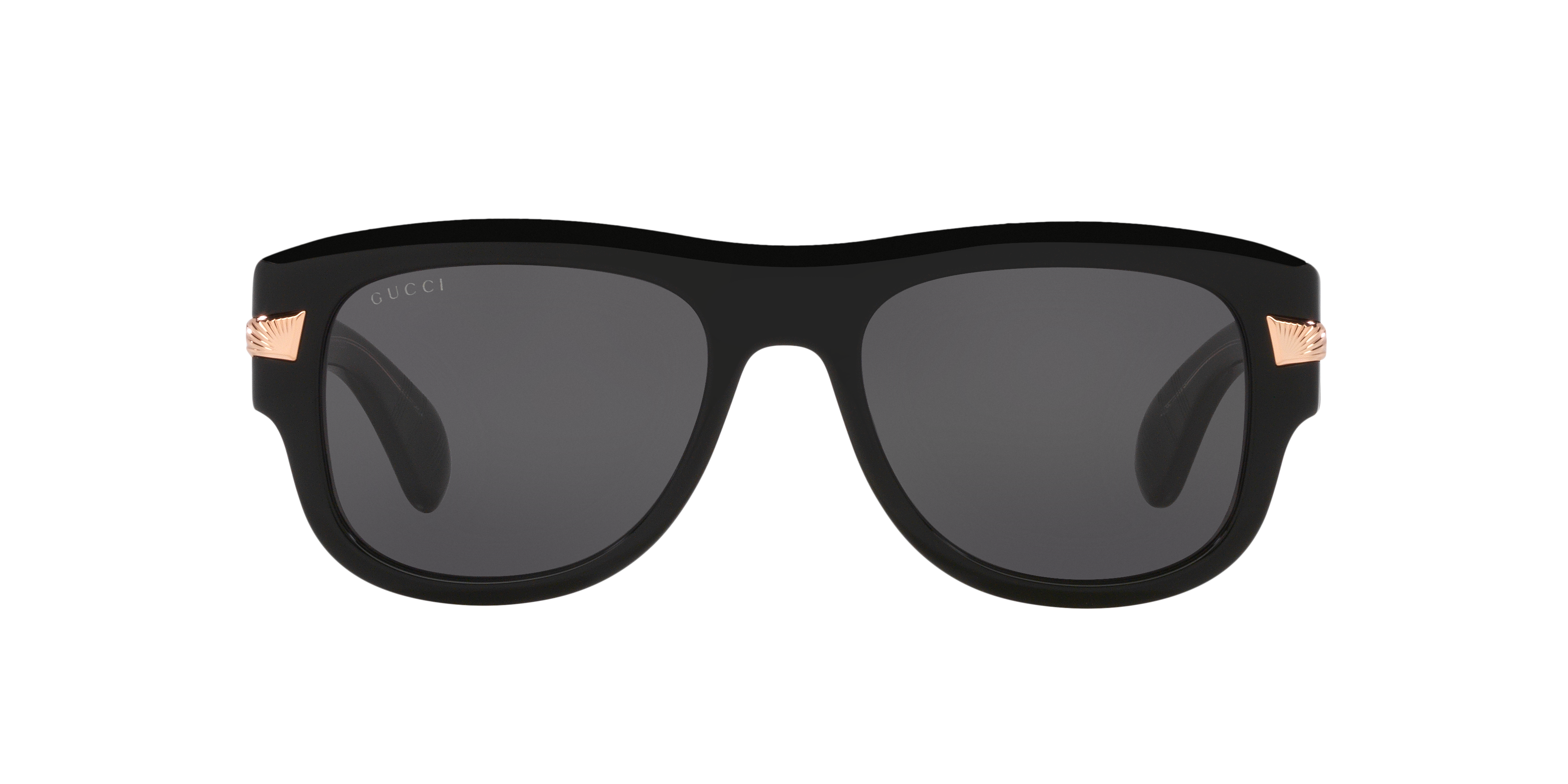 Gucci GG1517S M (54 - 19) with Grey lenses and Black frame