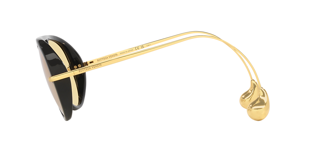 Bottega Veneta BV1273S XXL (63 - 12) with Yellow lenses and Black