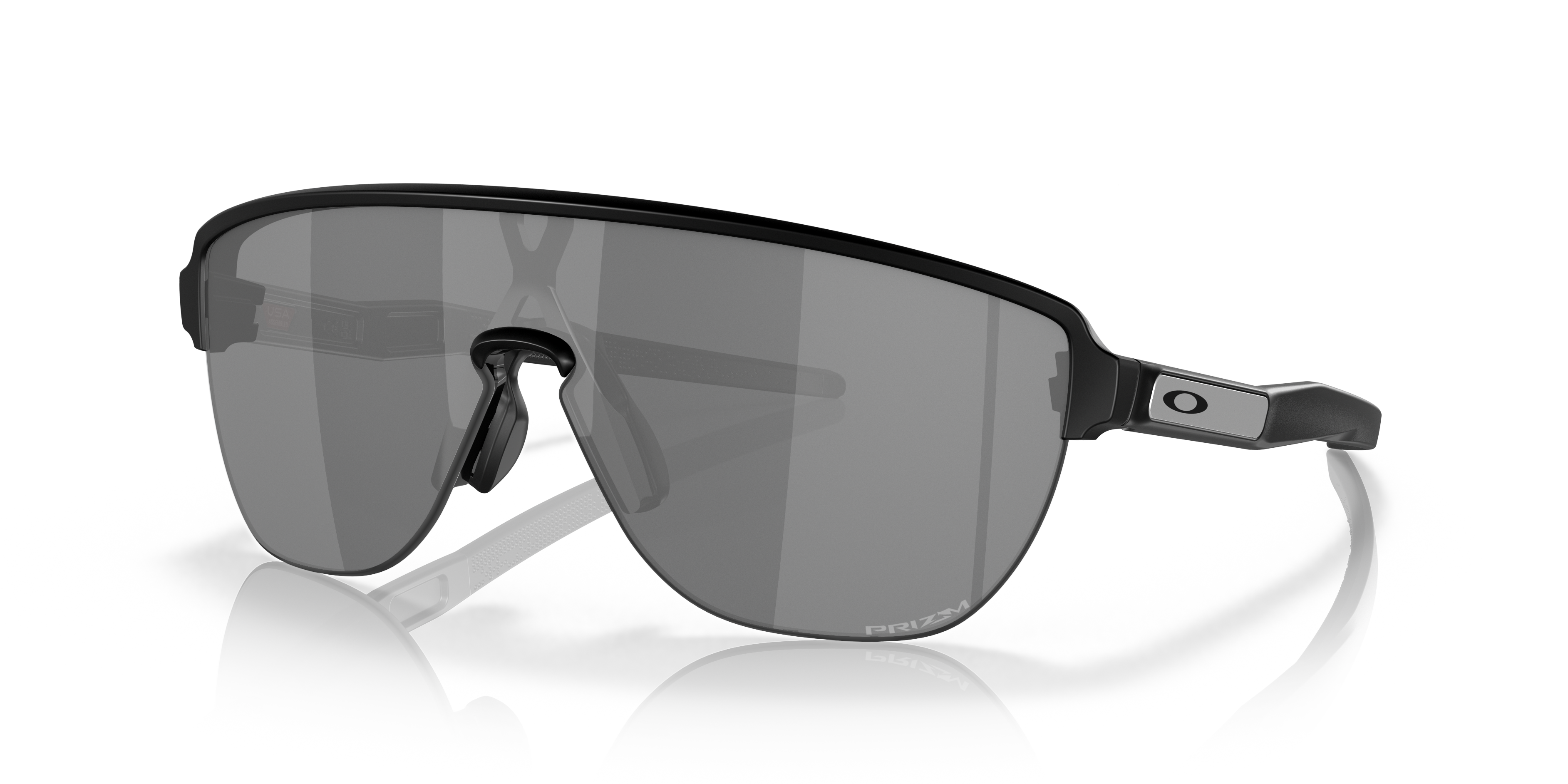 Oakley Corridor (Low Bridge Fit) L (42 - 142) with Black lenses