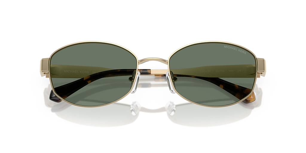 Michael Kors Monte Carlo XL (56 - 19) with Green lenses and Gold