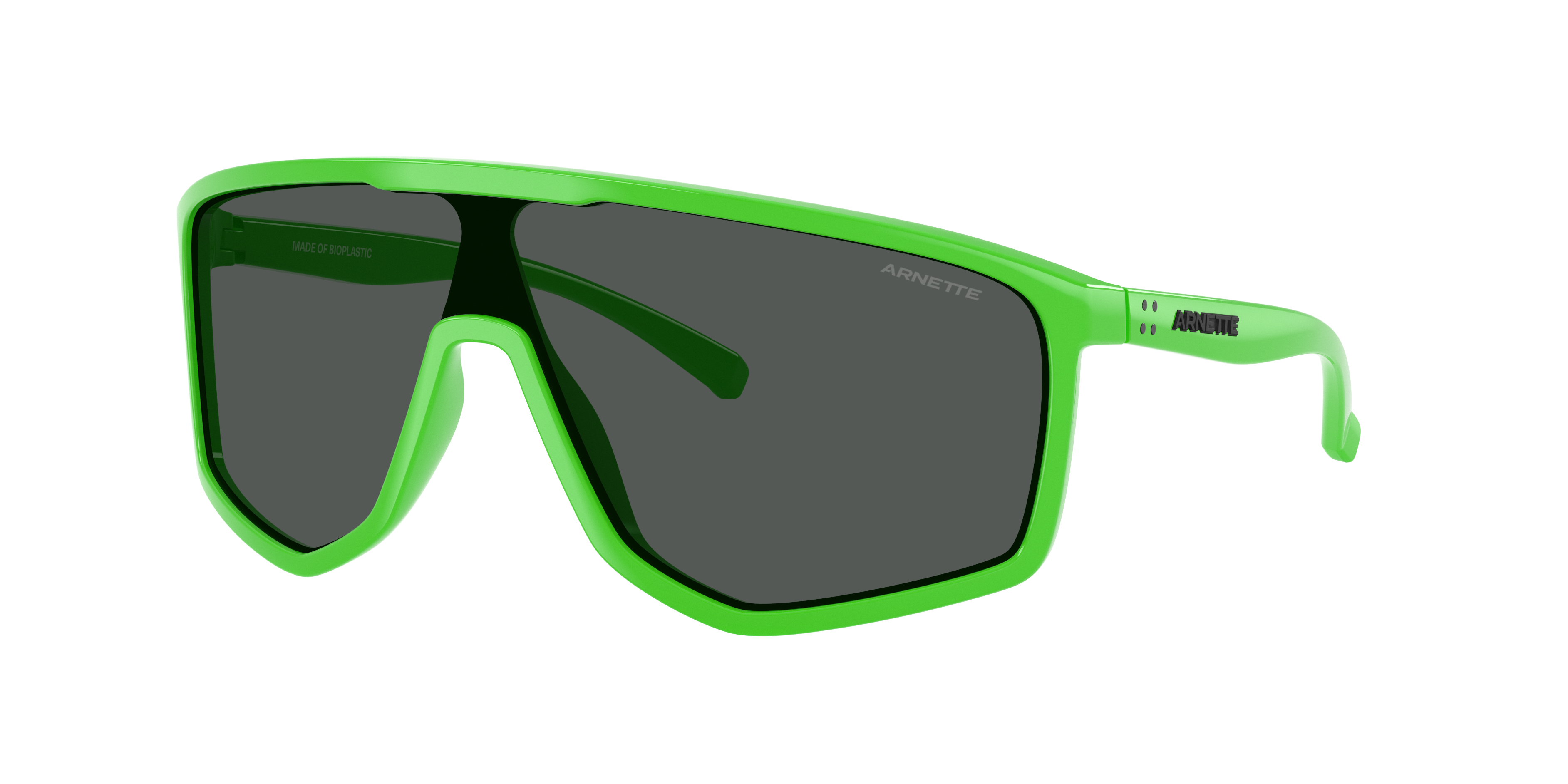 Arnette Man Sunglass Stripe-M -  Frame color: Gekko Green, Lens color: Dark Grey