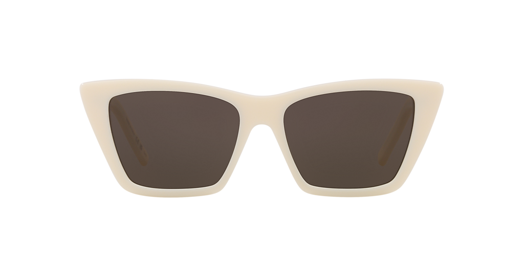Saint Laurent SL 276 Mica M (55 - 16) with Grey lenses and Beige