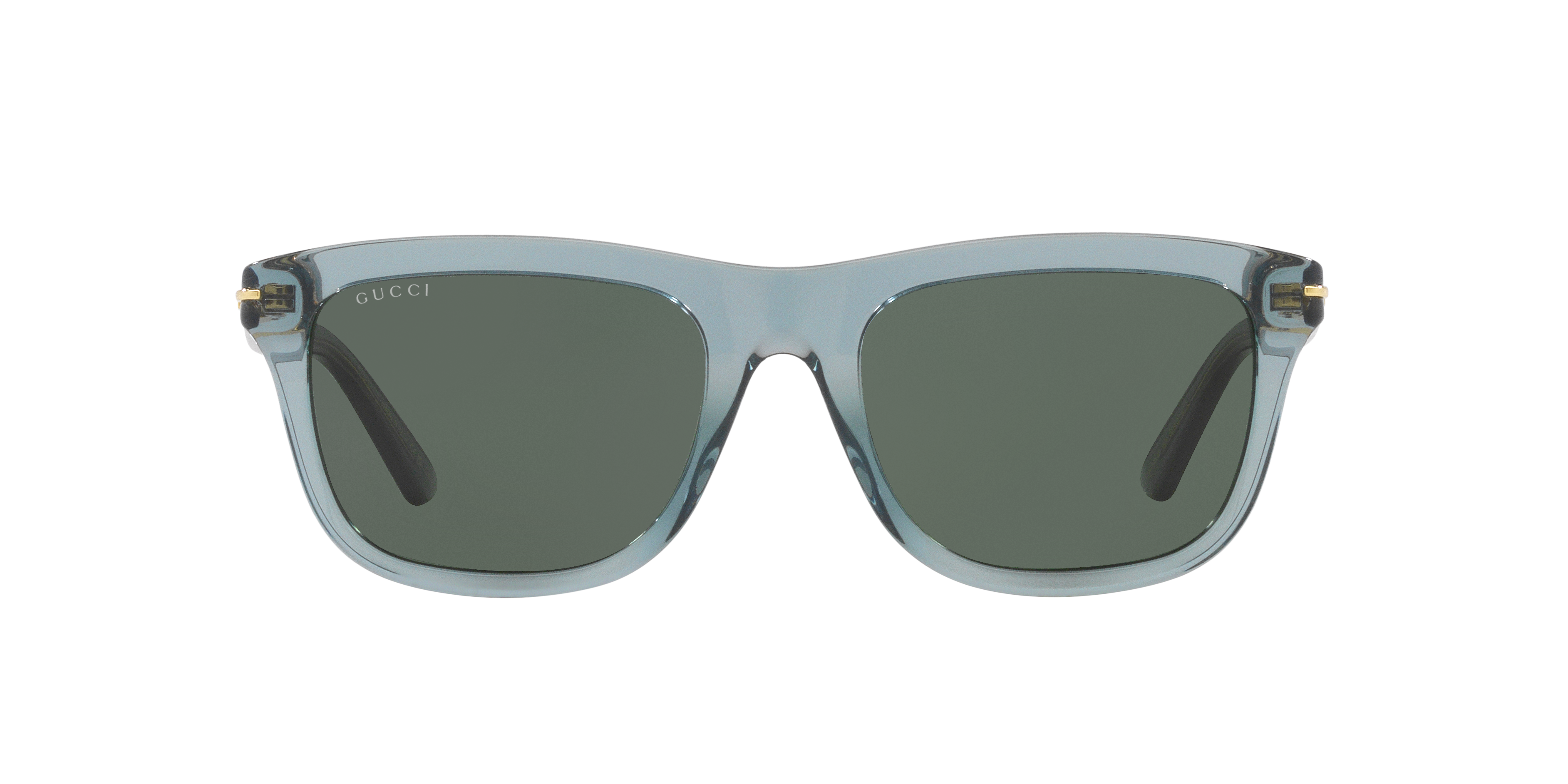 Gucci GG1444S M (55 - 20) with Green lenses and Green frame