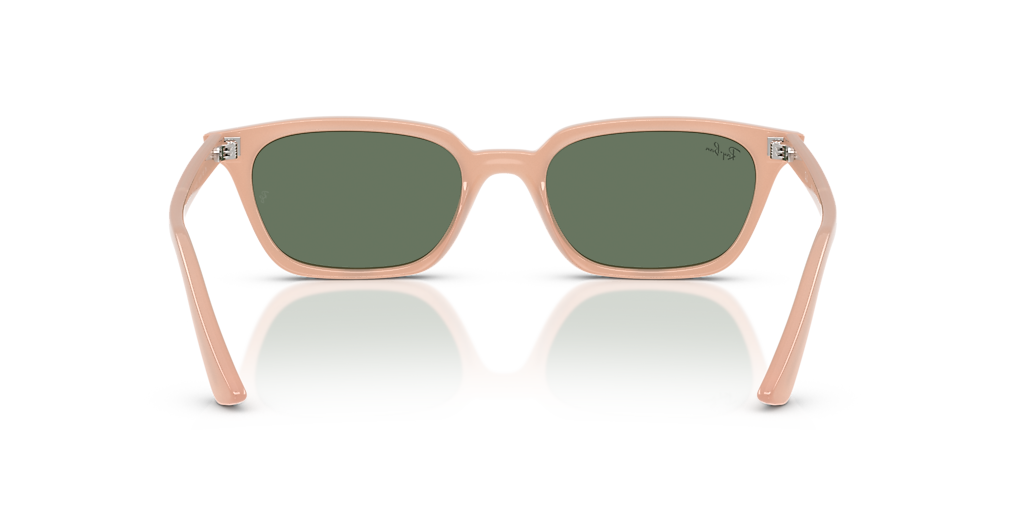 Ray-Ban Zaya Bio-Based XXS (50 - 19) with Green lenses and Pink