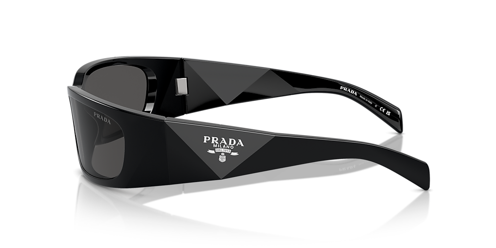 Prada PR A19S L (60 - 18) with Grey lenses and Black frame