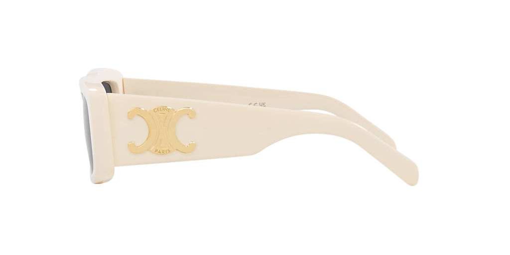 Celine Triomphe CL40282U XS (53 - 18) with Grey lenses and Beige