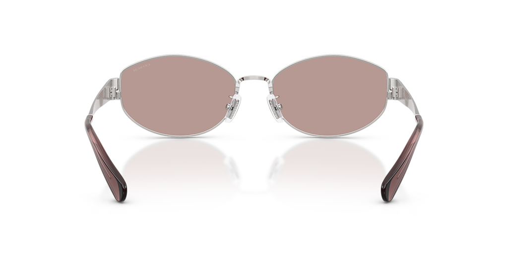 Coach CDP44 XL (57 - 18) with Violet lenses and Silver frame