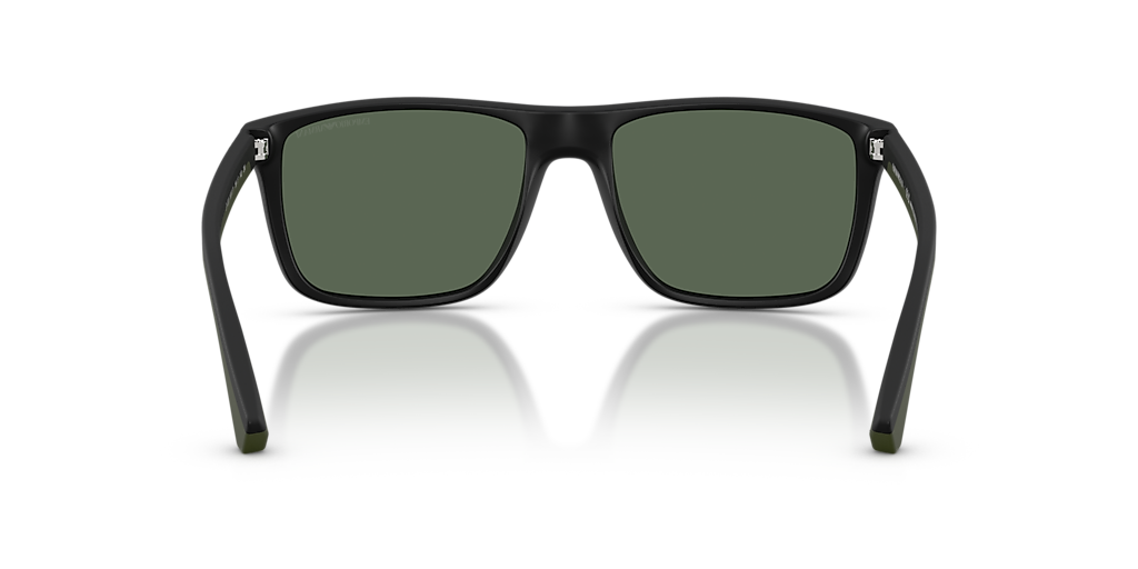 Emporio Armani EA4033 L (56 - 17) with Green lenses and Black