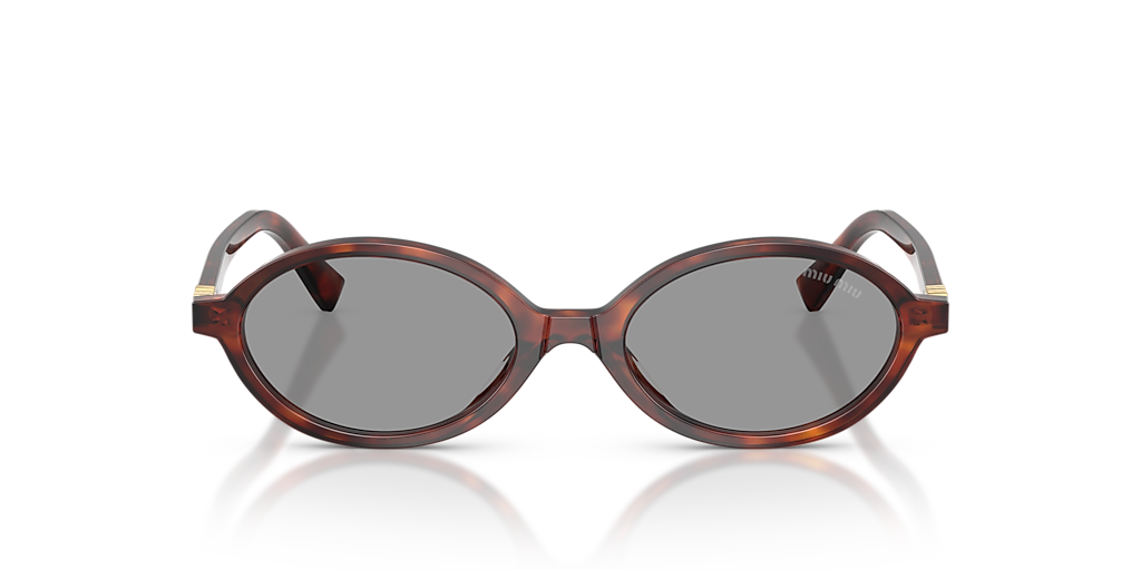 Miu Miu MU 04ZS S (50 - 18) with Grey lenses and Tortoise frame
