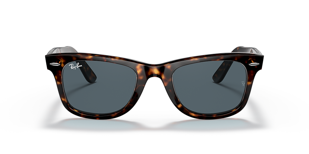 Ray-Ban Original Wayfarer Classic L (50 - 22) with Blue lenses and