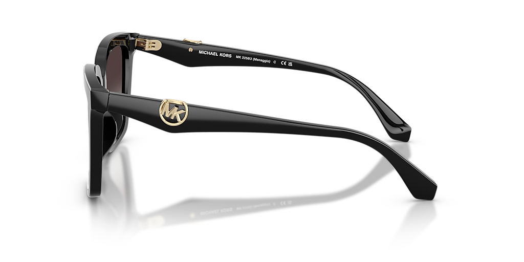 Michael Kors Menaggio M (55 - 17) with Grey lenses and Black frame
