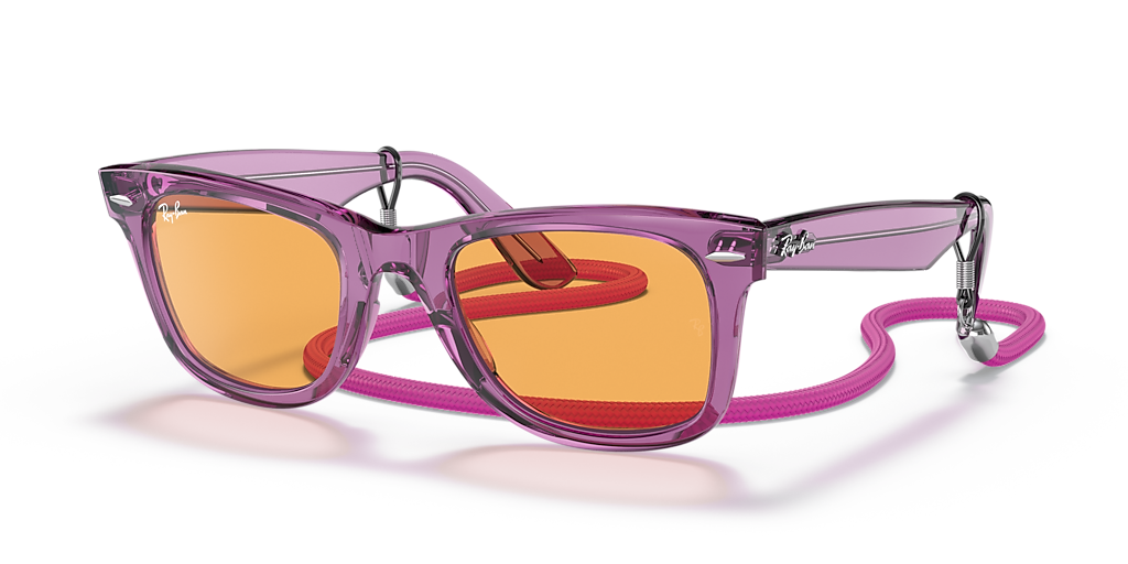 Ray-Ban Original Wayfarer Colorblock L (50 - 22) with Orange