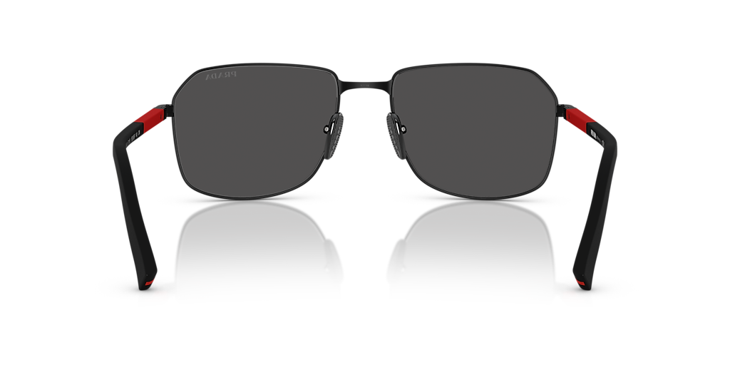 Prada Linea Rossa PS A51S XL (57 - 18) with Grey lenses and Black