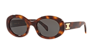 Celine CL40194U S (52 - 22) with Grey lenses and Black frame