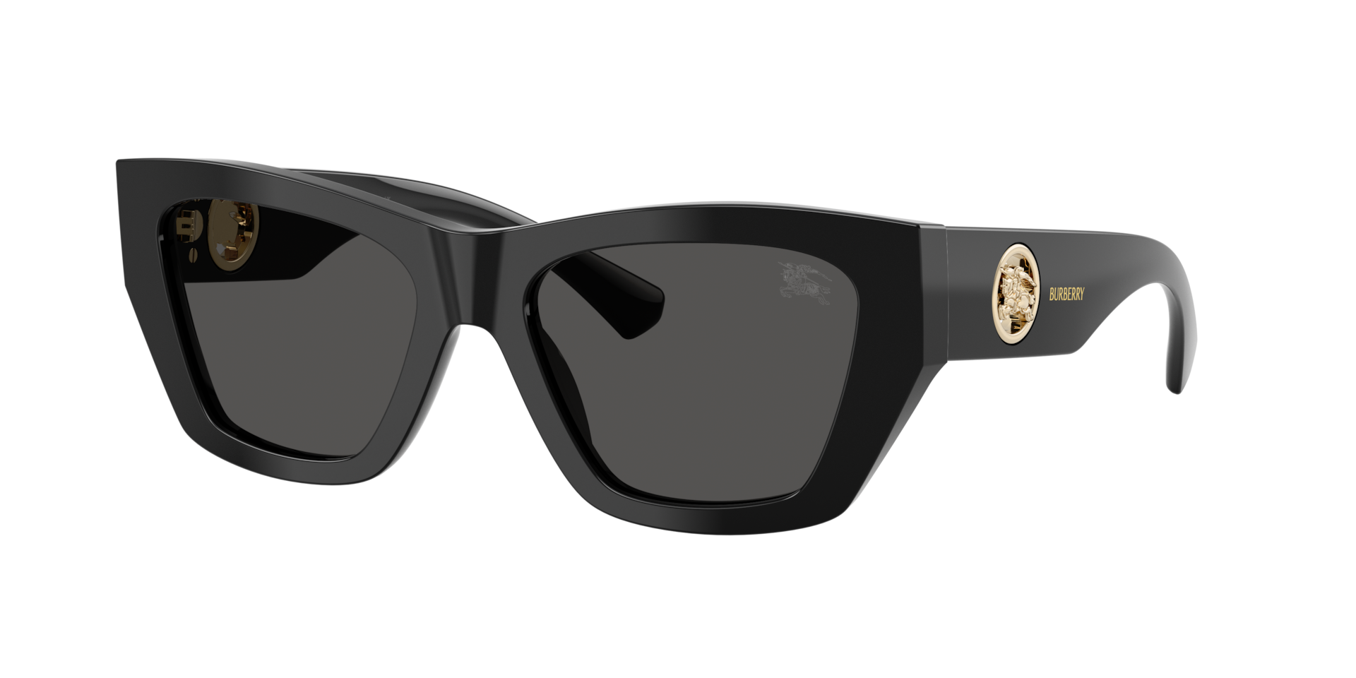 Burberry Mujer Gris Oscuro Sunglass Be4492 - Color Del Marco: Negro, Color De La Lente: