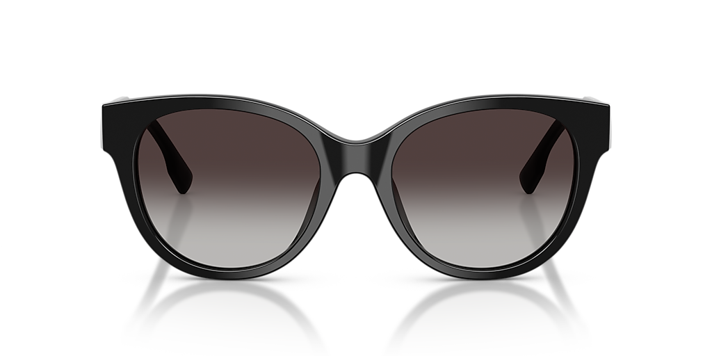 Tory Burch Black Frame Sunglasses with Black Gradient Lenses Tory Burch TY7217U Sunglasses | Select Eyewear main image 2