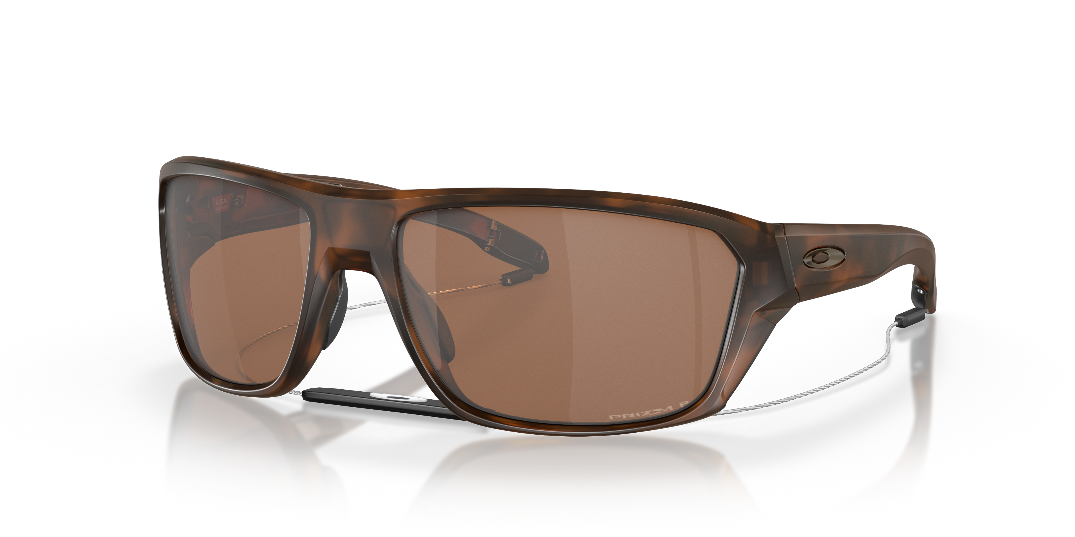 Oakley Split Shot M (64 - 17) with Brown lenses and Tortoise frame