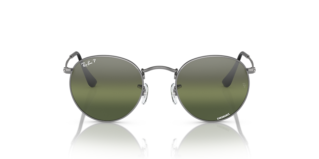 Ray-Ban Round Metal Polarized+ Lenses S (50 - 21) with Green