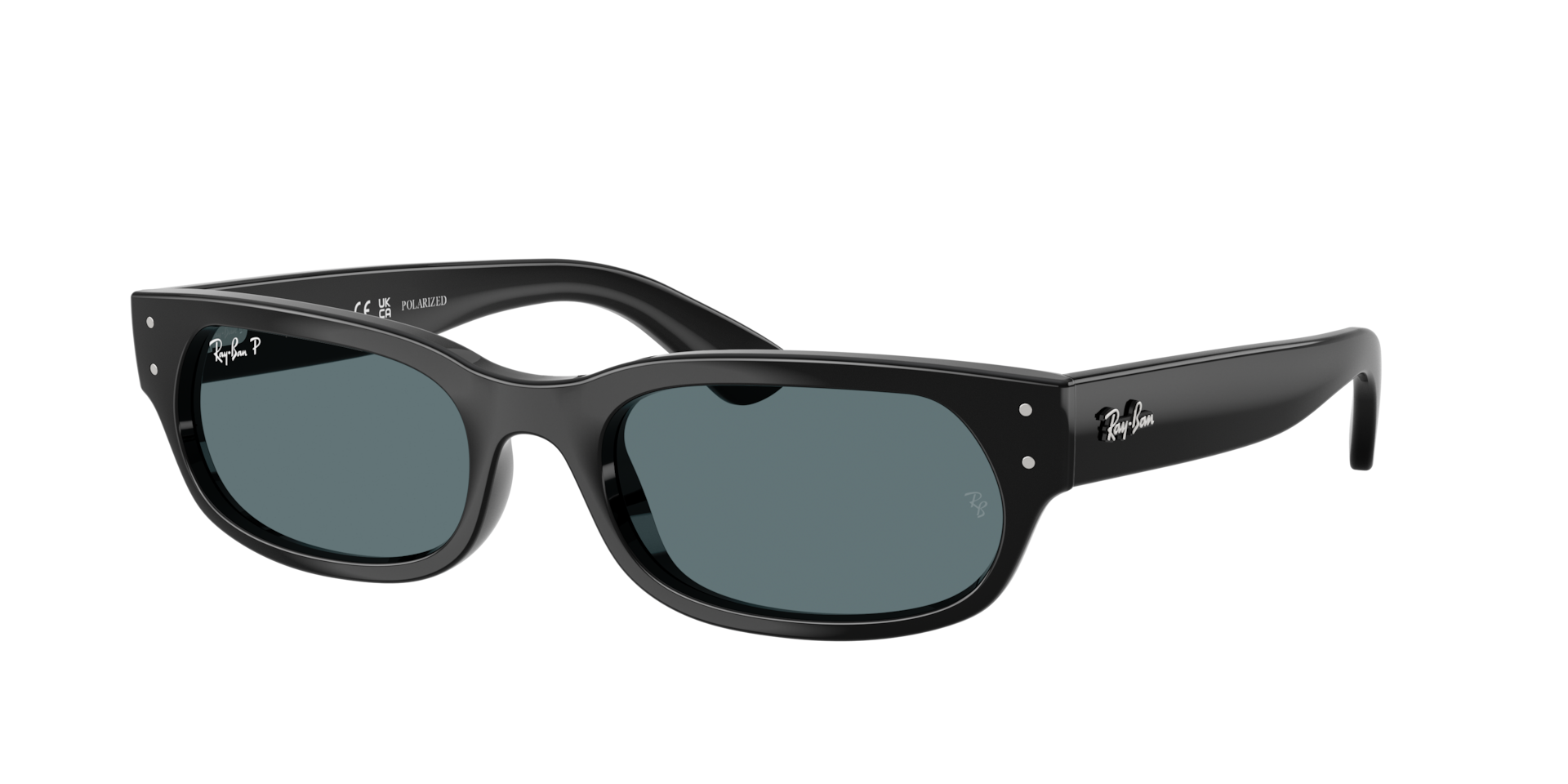 Ray-Ban Unisex Sunglass RB2236 - Rahmenfarbe: Schwarz, Linsenfarbe: Schwarz polarisiert