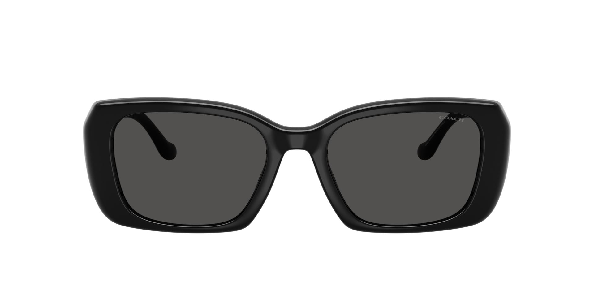 Coach CBY82 M (54 - 19) with Grey lenses and Black frame