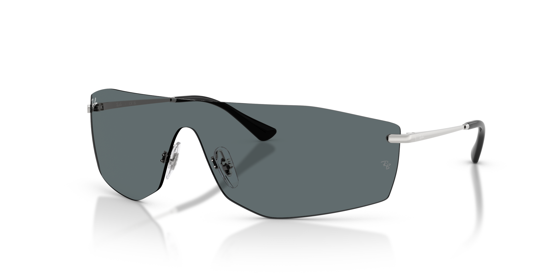 Ray-Ban Alix Bio-Based XXL (0 - 141) with Grey lenses and Silver