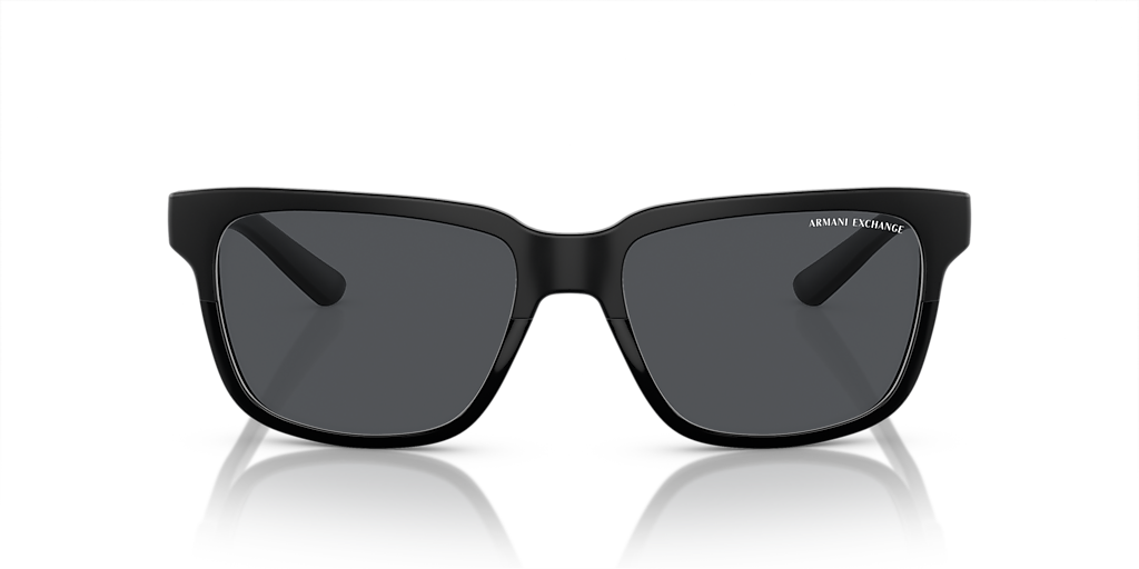 ARMANIベッドフォン Armani Exchange AX4026S M (56 - 17) with Grey lenses and Black