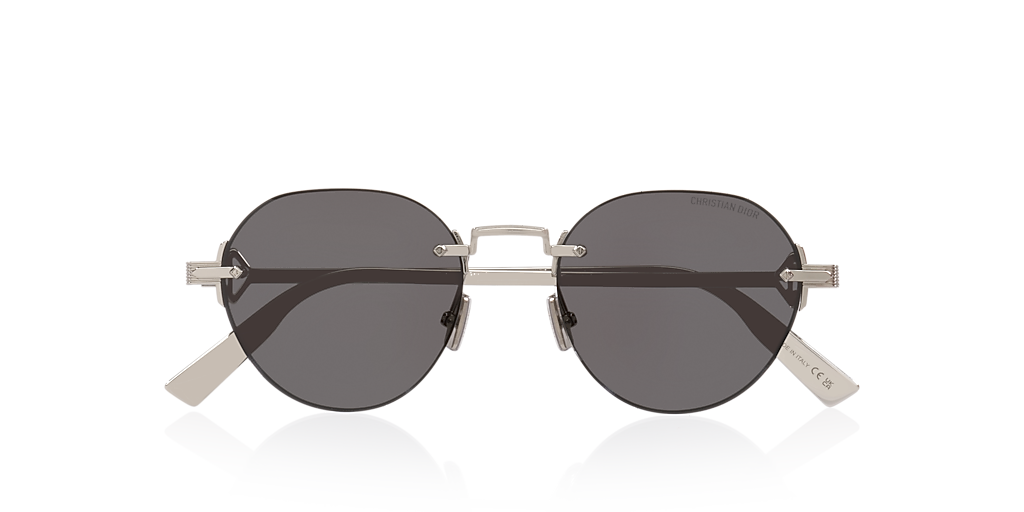 DIOR CD Diamond R5U XXS (50 - 19) with Grey lenses and Silver