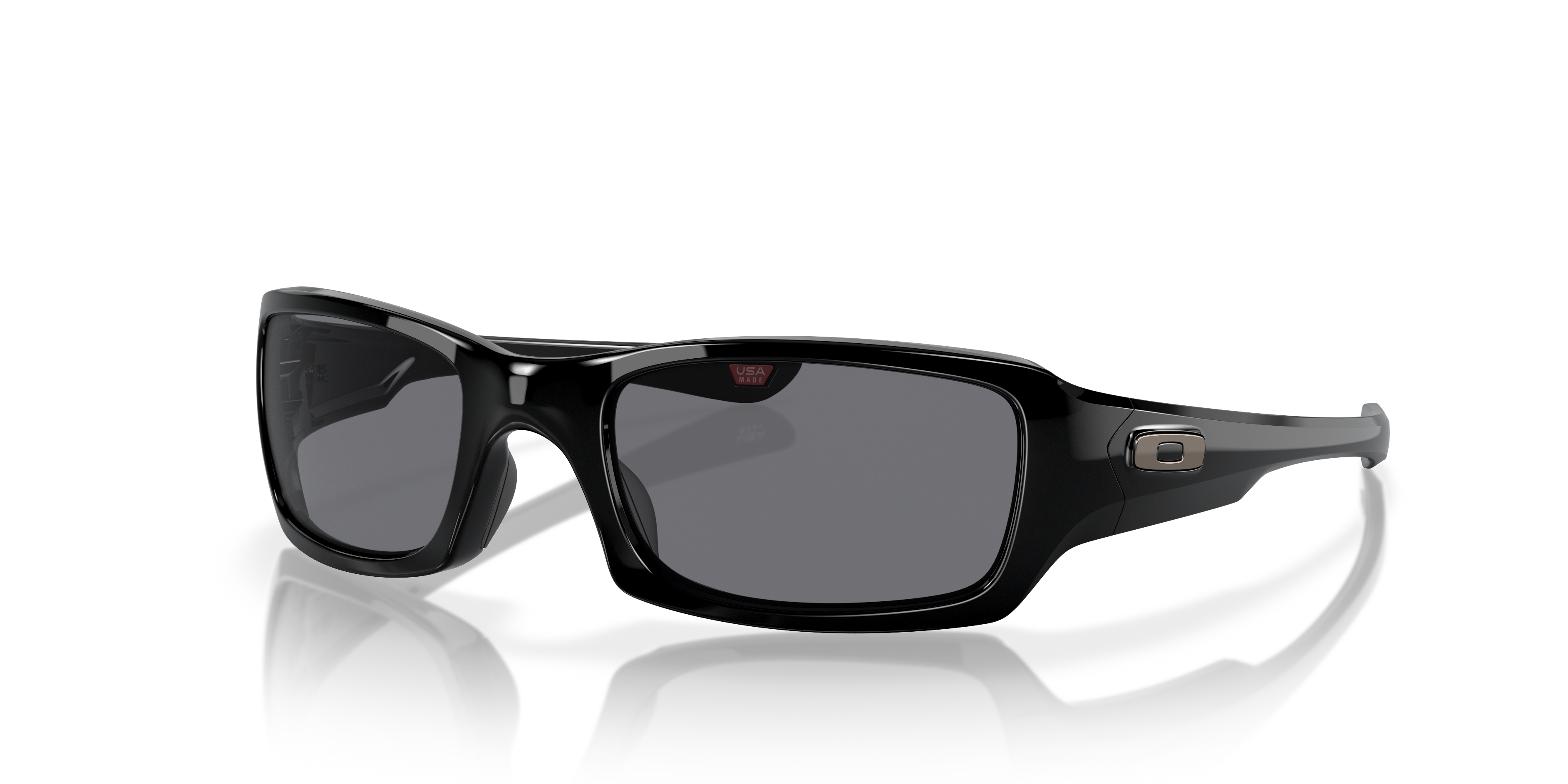 Oakley Fives Squared® M (54 - 20) with Grey lenses and Black frame