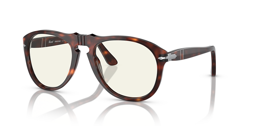 Persol 649 - Photochromic M (54 - 20) with Transparent lenses and