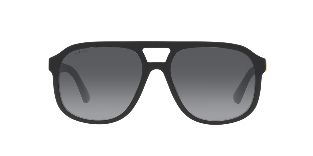 Gucci GG1188S XL (58 - 17) with Grey lenses and Black frame