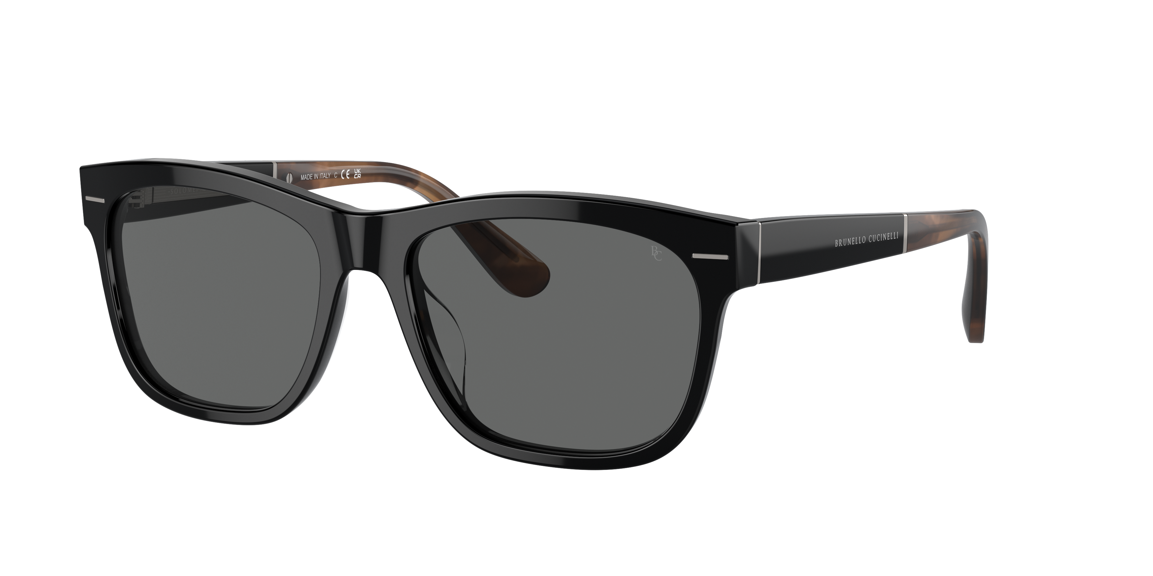 Brunello Cucinelli Unisex Sunglass BC4003S -  Frame color: Black, Lens color: Antracite