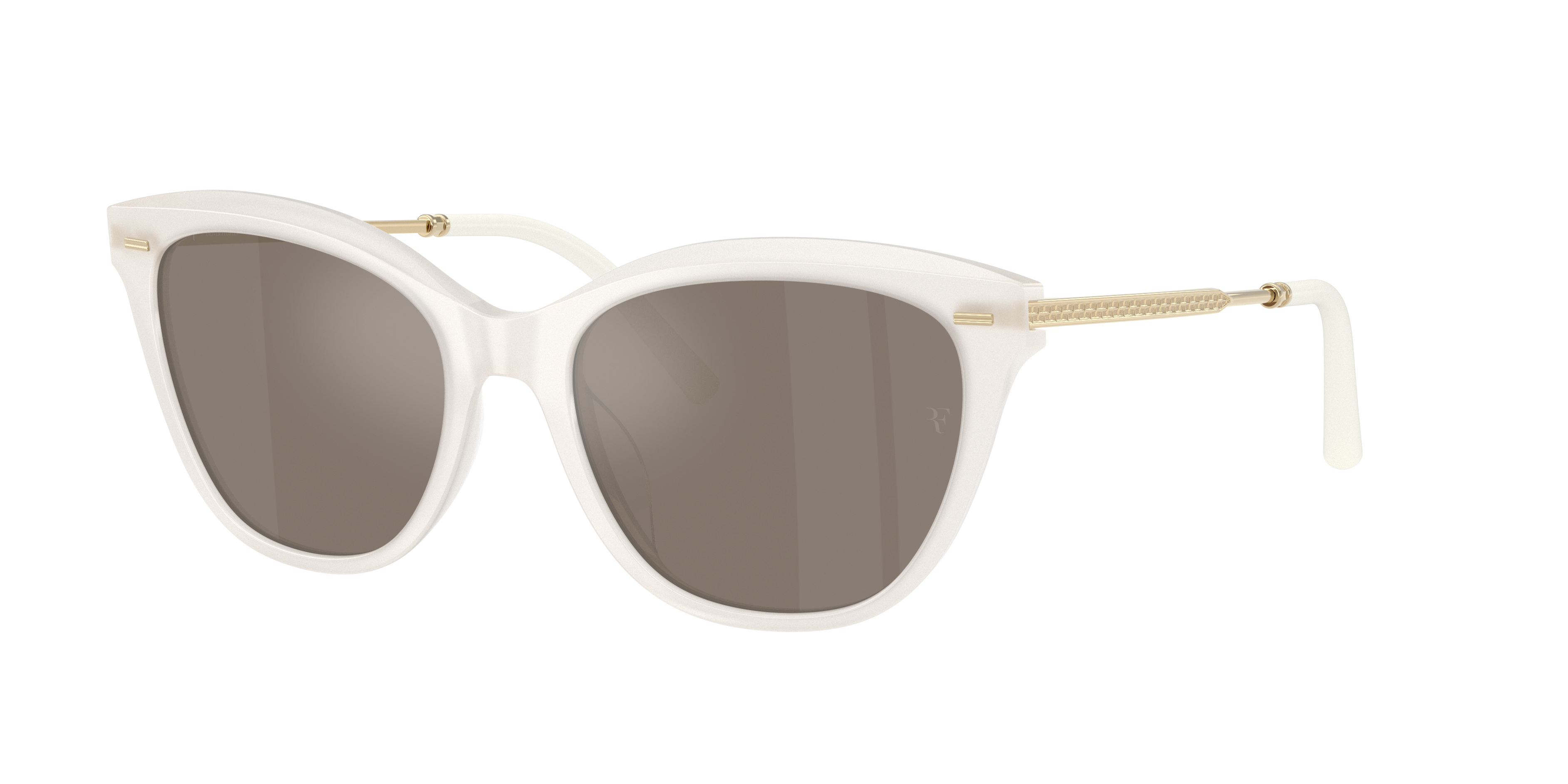 Oliver Peoples Woman Sunglass OV5597SU Mrs. Federer -  Frame color: Warm White, Lens color: Sierra Flash Mirror