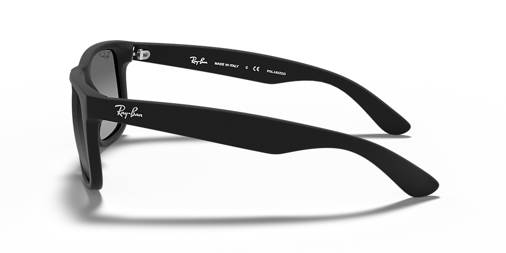 Ray-Ban Justin Classic M (55 - 17) with Grey lenses and Black