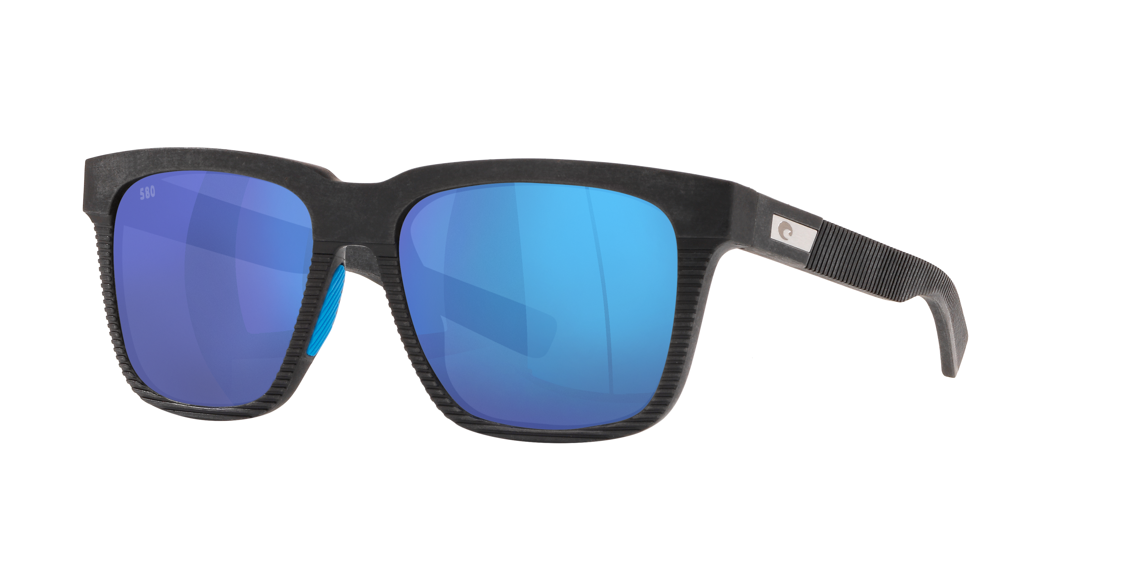 Costa Man Sunglass Pescador -  Frame color: Net Gray With Blue Rubber, Lens color: Blue Mirror