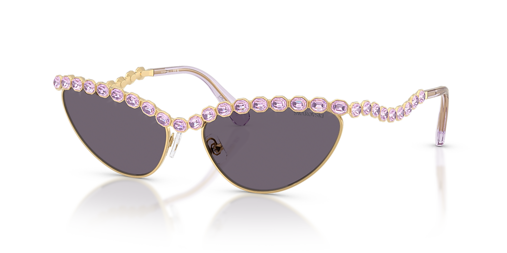 Swarovski SK7030 XL (59 - 17) with Violet lenses and Gold frame