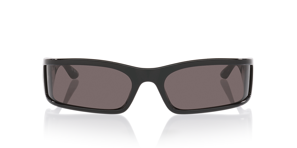 Balenciaga BB0458S XXL (73 - 173) with Grey lenses and Black frame