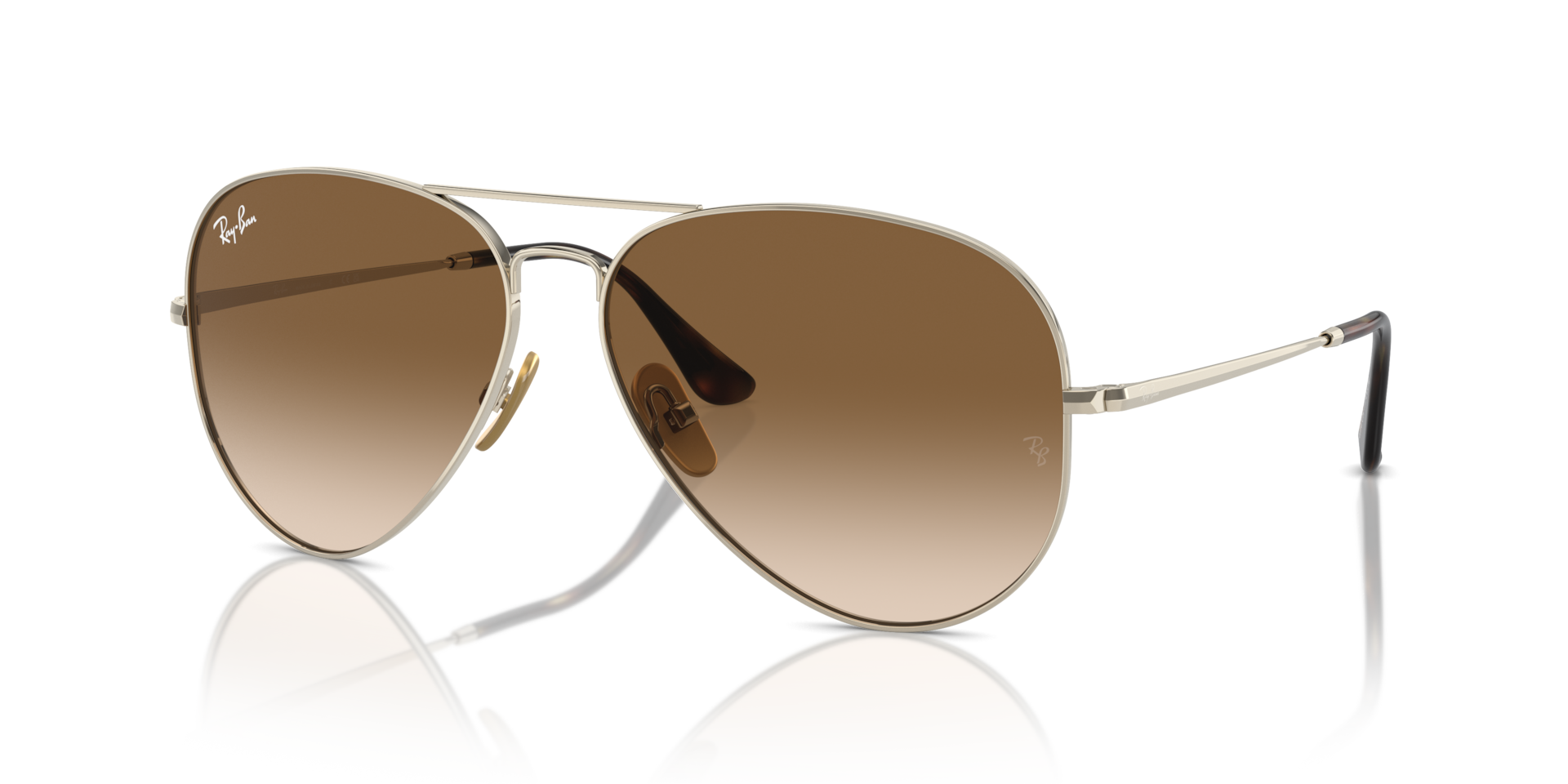 RB8089 Aviator Titanium