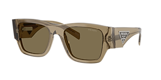 Prada PR B17SF L (55 - 18) with Brown lenses and Tortoise frame