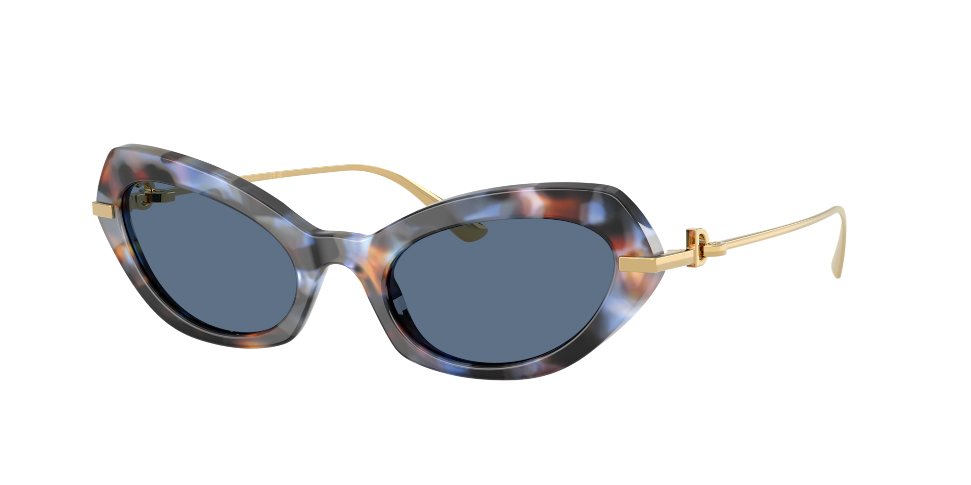 Dolce&Gabbana Woman Sunglass DG4473 -  Frame color: Havana Blue, Lens color: Blue