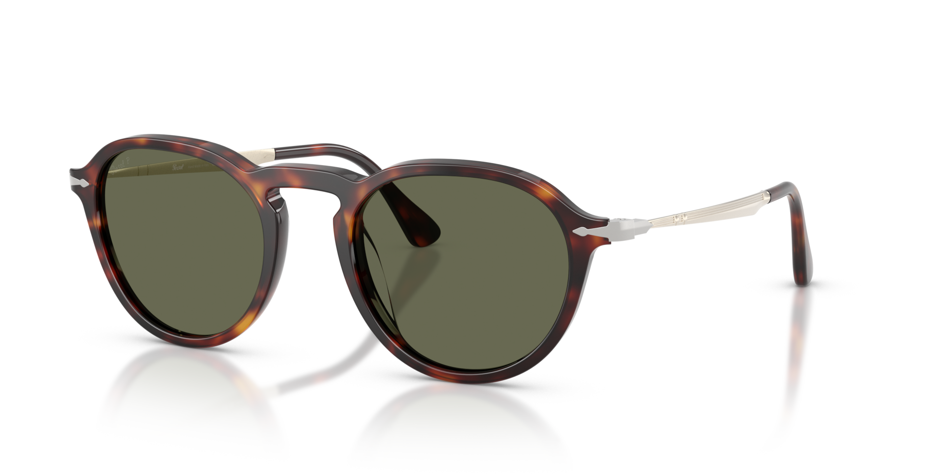 Persol PO3383S XXL (54 - 21) with Green lenses and Tortoise frame