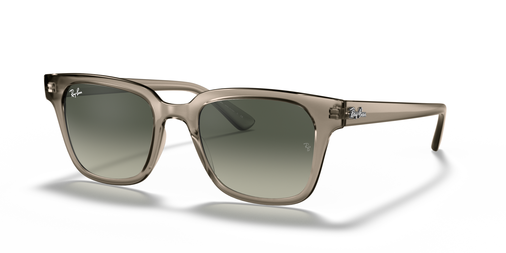 Ray-Ban RB4323 L (51 - 20) with Grey lenses and Grey frame