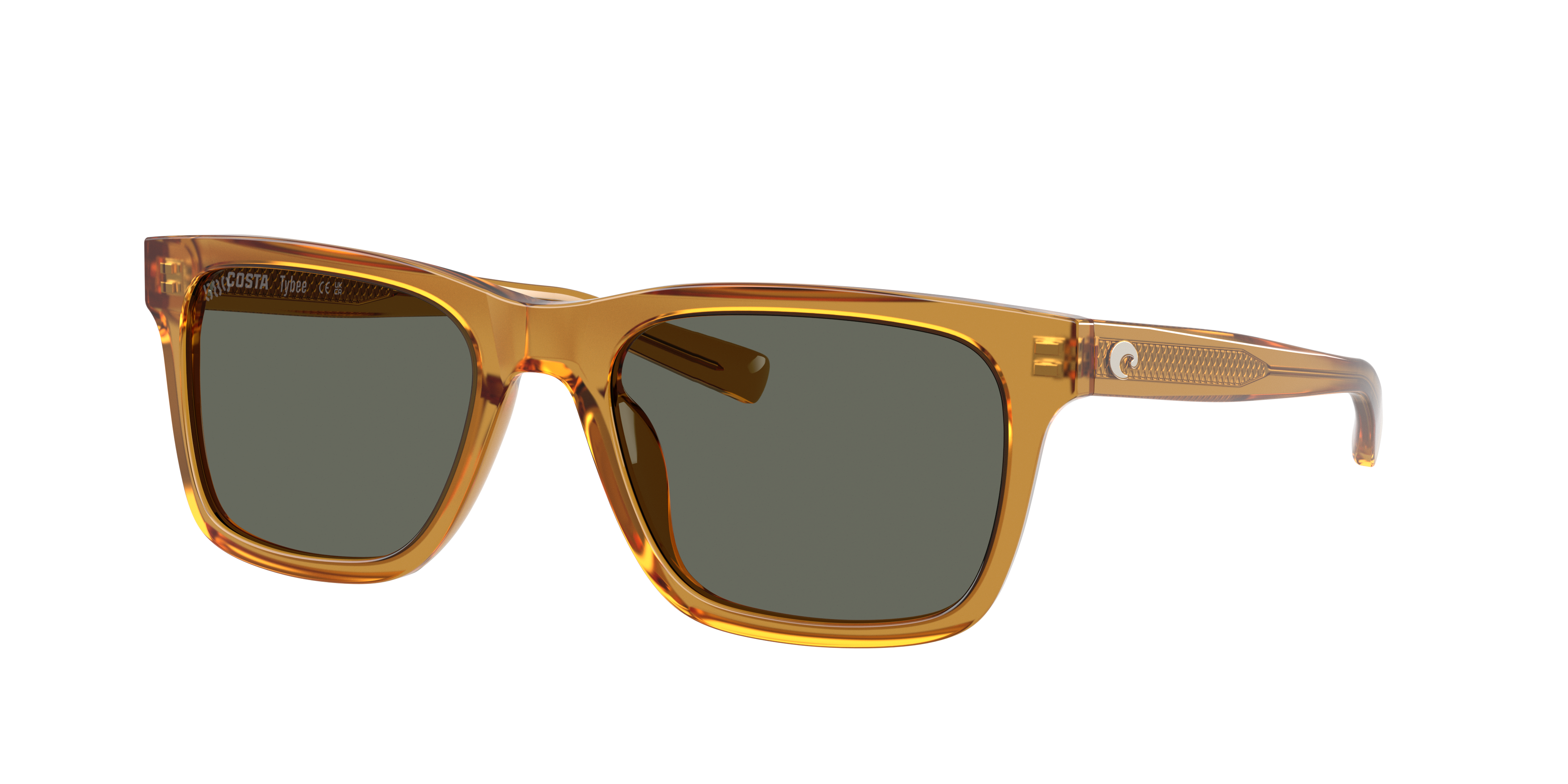 Costa Man Sunglass Tybee -  Frame color: Sun Ray, Lens color: Gray