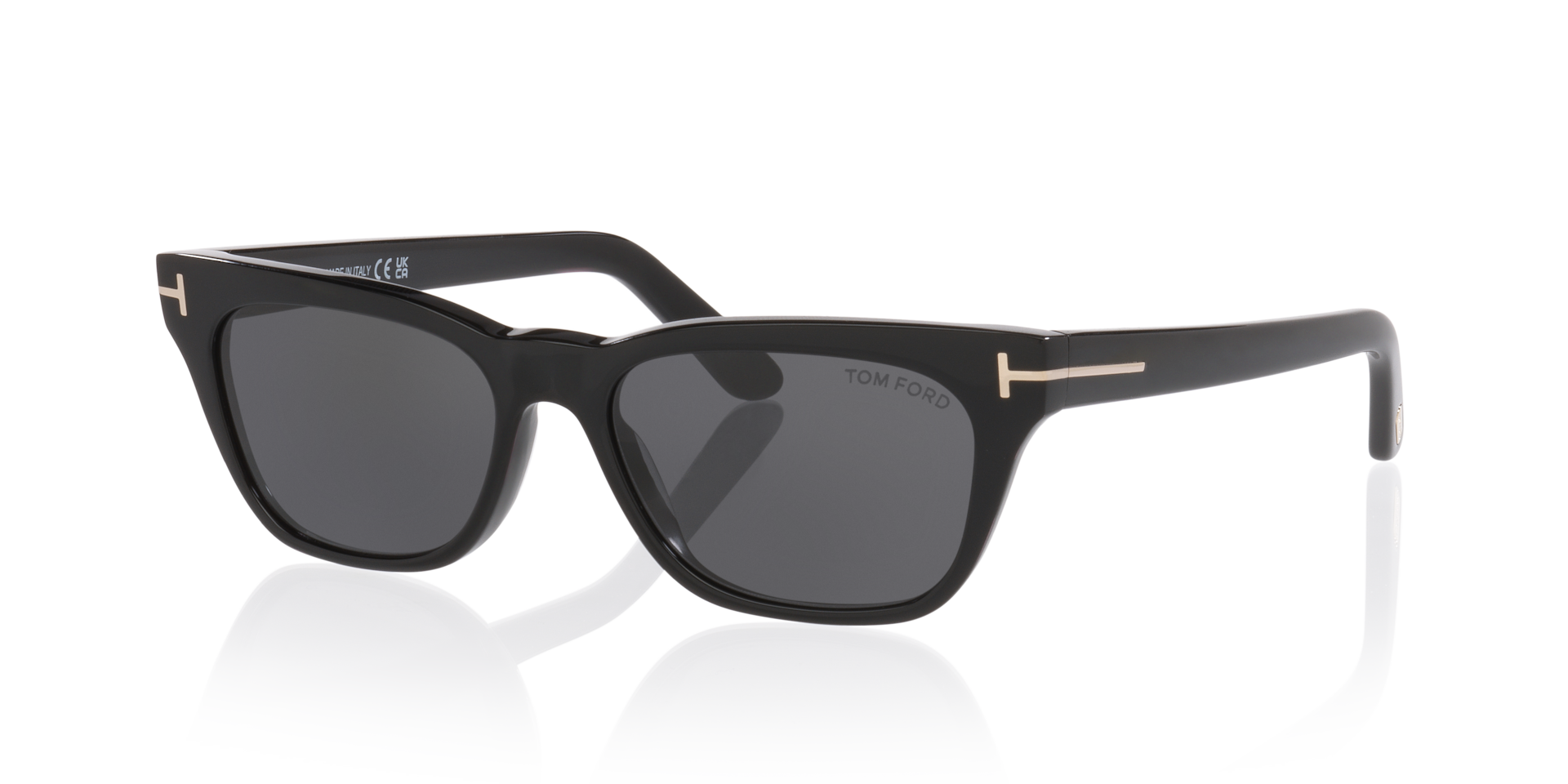 Mr.2・ボン・クレー(ベンサム) Tom Ford Penn-02 XXL (53 - 16) with Grey lenses and Black frame